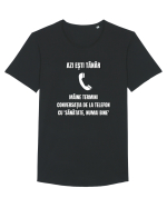 Azi esti tanar maine termini conversatia de la telefon cu sanatate Tricou mânecă scurtă guler larg Bărbat Skater