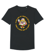 pentru camping - A bad day at camp is better than a good day at work Tricou mânecă scurtă guler larg Bărbat Skater