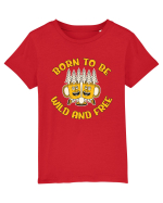 pentru camping - Born to be wild and free Tricou mânecă scurtă  Copii Mini Creator