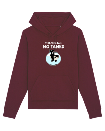 Thanks, but NO TANKS Burgundy