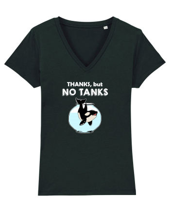 Thanks, but NO TANKS Black