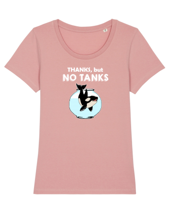 Thanks, but NO TANKS Canyon Pink
