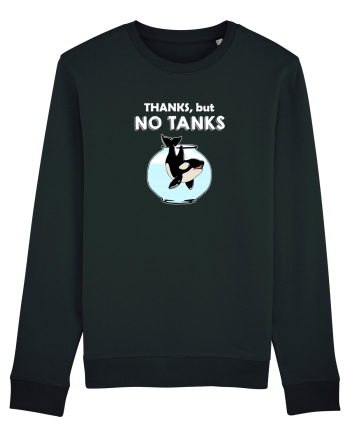 Thanks, but NO TANKS Black