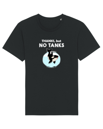 Thanks, but NO TANKS Black