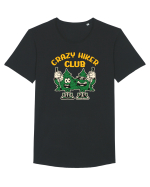 pentru camping - Crazy Hiker Club Tricou mânecă scurtă guler larg Bărbat Skater