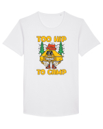pentru camping - Too hip to camp Tricou mânecă scurtă guler larg Bărbat Skater