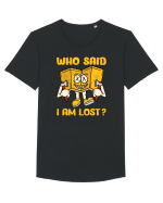 pentru camping - Who said I am lost Tricou mânecă scurtă guler larg Bărbat Skater