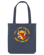 pentru camping - Yes I love camping Sacoșă textilă