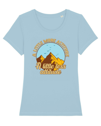 pentru montaniarzi - A little more altitude Sky Blue
