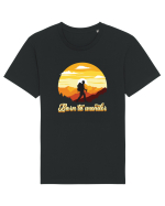 pentru montaniarzi - Born to wander Tricou mânecă scurtă Unisex Rocker