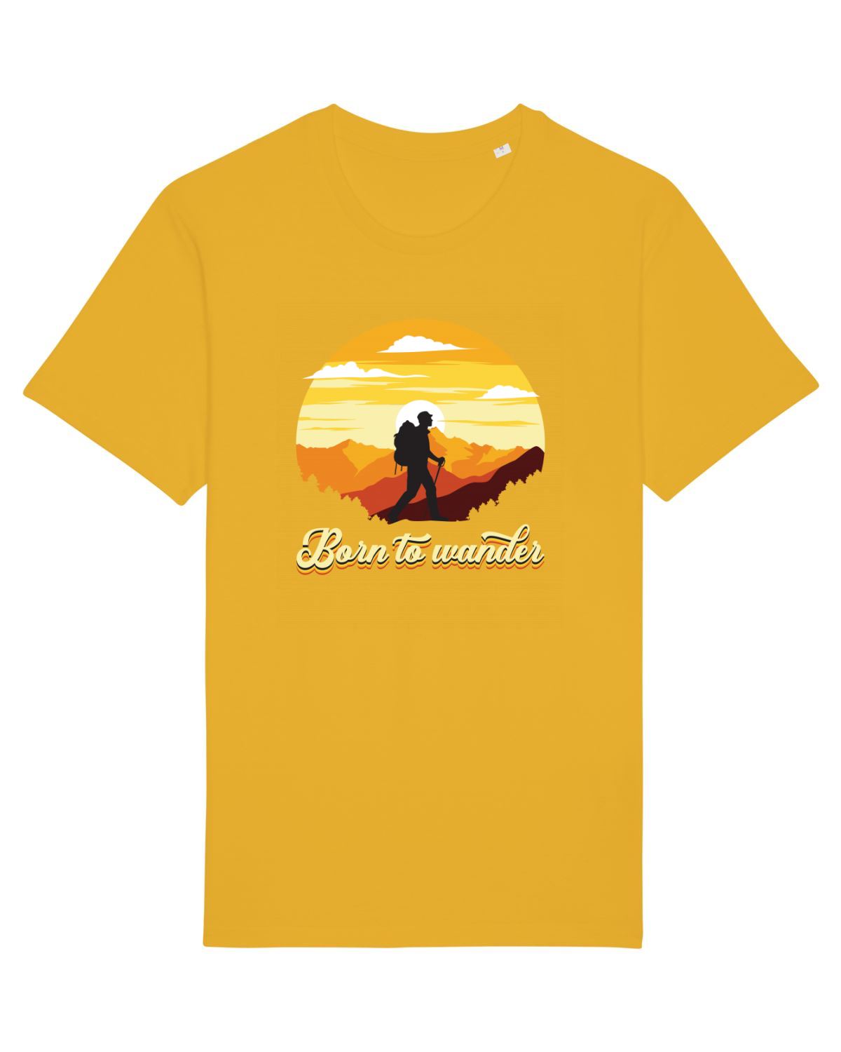 Tricou mânecă scurtă Unisex Rocker Spectra Yellow