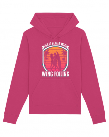 Life is better with wing foiling Raspberry