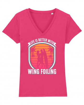 Life is better with wing foiling Raspberry