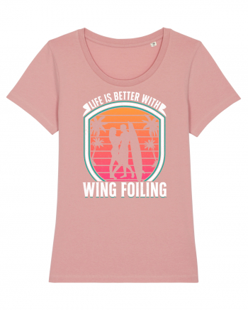 Life is better with wing foiling Canyon Pink