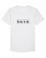 TEACHER Tricou mânecă scurtă guler larg Bărbat Skater