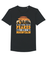 pentru montaniarzi - If you think you have peaked Tricou mânecă scurtă guler larg Bărbat Skater