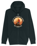 pentru montaniarzi - It's not the mountain we conquer Hanorac cu fermoar Unisex Connector