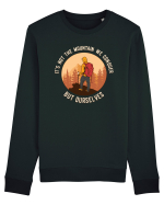 pentru montaniarzi - It's not the mountain we conquer Bluză mânecă lungă Unisex Rise