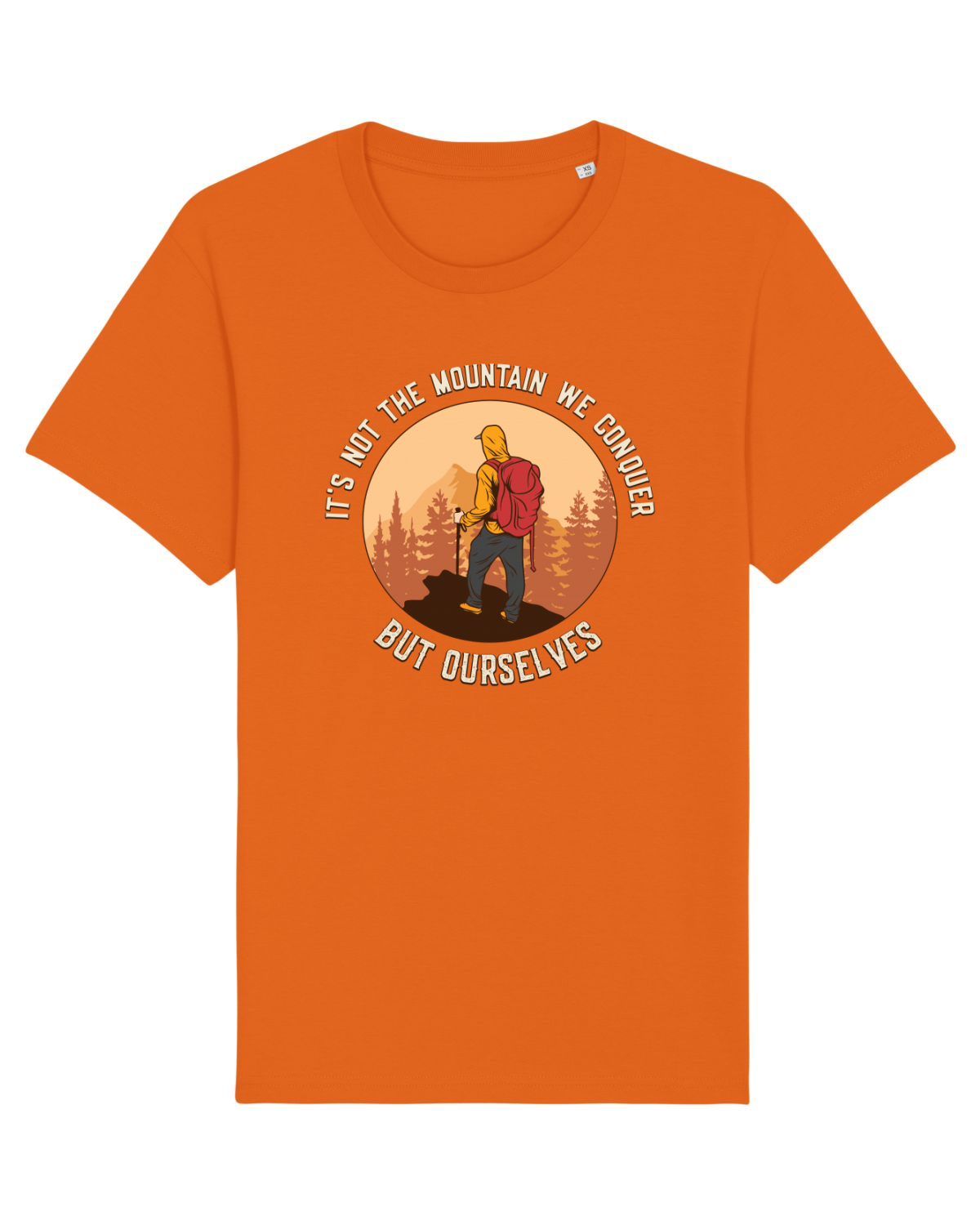Tricou mânecă scurtă Unisex Rocker Bright Orange