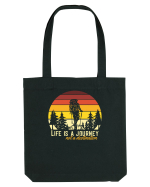pentru montaniarzi - Life is a journey not a destination Sacoșă textilă