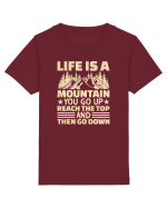 pentru montaniarzi - Life is a mountain Tricou mânecă scurtă  Copii Mini Creator
