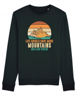 pentru montaniarzi - Life should have more mountains Bluză mânecă lungă Unisex Rise