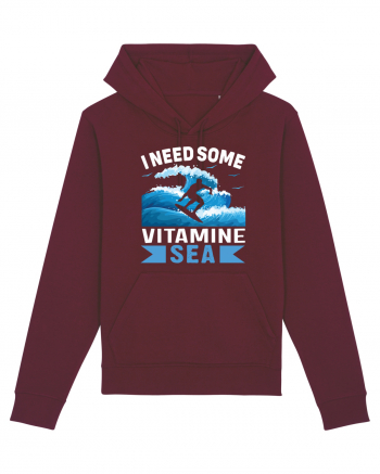 I Need Some Vitamine Sea Burgundy