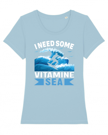 I Need Some Vitamine Sea Sky Blue