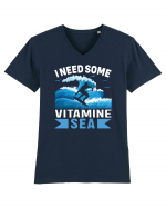 I Need Some Vitamine Sea Tricou mânecă scurtă guler V Bărbat Presenter