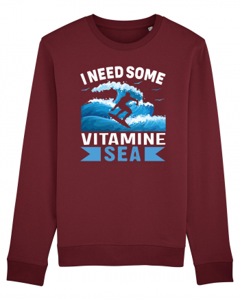 I Need Some Vitamine Sea Burgundy