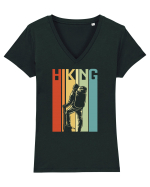 pentru montaniarzi - Retro hiking Tricou mânecă scurtă guler V Damă Evoker