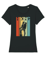 pentru montaniarzi - Retro hiking Tricou mânecă scurtă guler larg fitted Damă Expresser