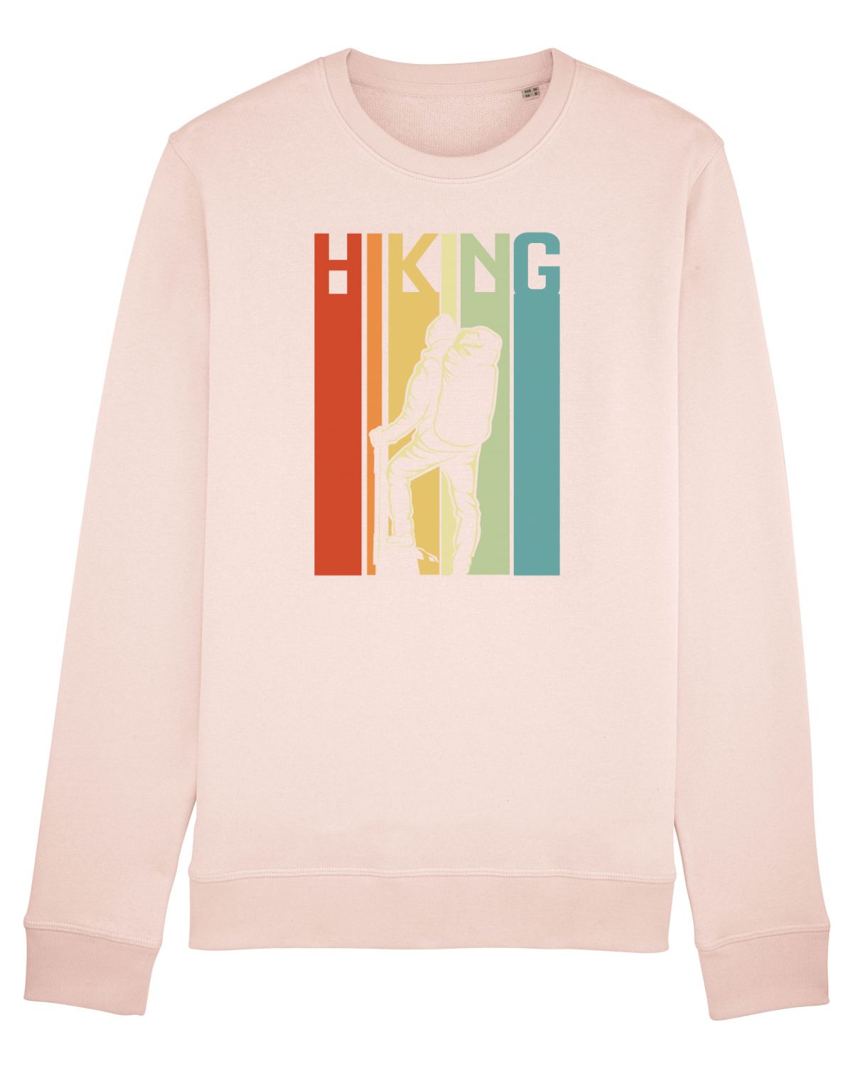 Bluză mânecă lungă Unisex Rise Candy Pink