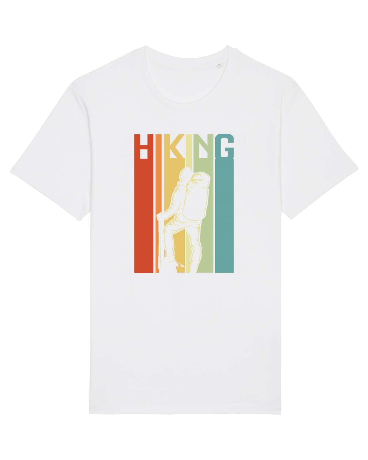 Tricou mânecă scurtă Unisex Rocker White