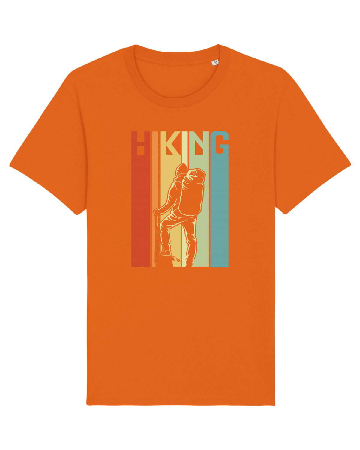 Tricou mânecă scurtă Unisex Rocker Bright Orange