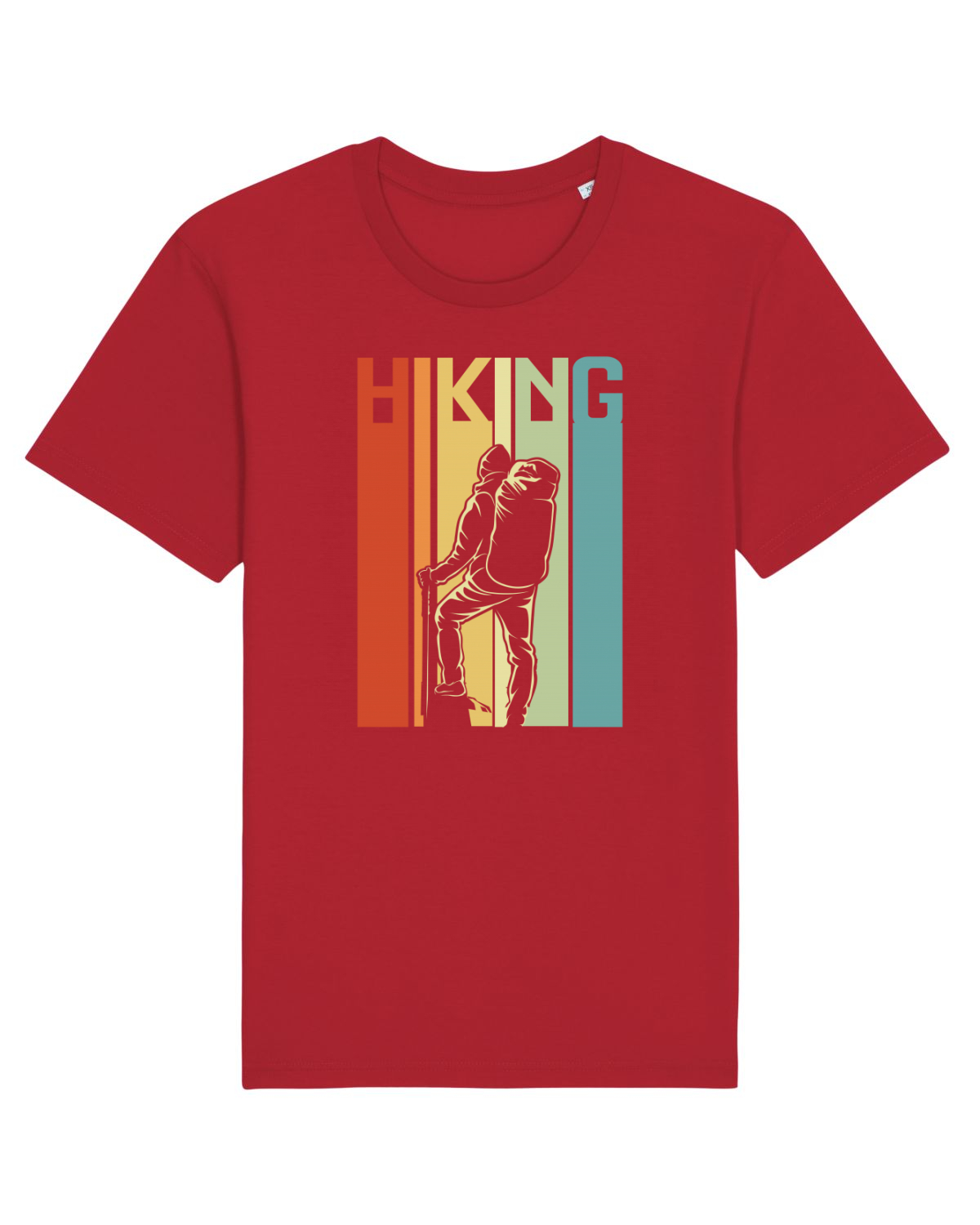 Tricou mânecă scurtă Unisex Rocker Red