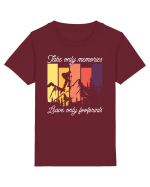 pentru montaniarzi - Take only memories leave only footprints Tricou mânecă scurtă  Copii Mini Creator