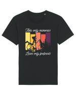 pentru montaniarzi - Take only memories leave only footprints Tricou mânecă scurtă Unisex Rocker