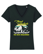 pentru montaniarzi - Think outside Tricou mânecă scurtă guler V Damă Evoker