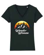 pentru montaniarde - Wander woman Tricou mânecă scurtă guler V Damă Evoker