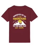 pentru montaniarzi - Whenever we go in the mountains Tricou mânecă scurtă  Copii Mini Creator
