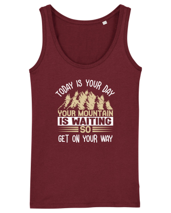 pentru montaniarzi - Your mountain is waiting Burgundy