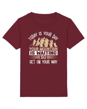pentru montaniarzi - Your mountain is waiting Burgundy