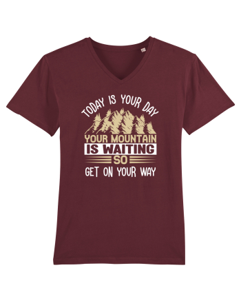 pentru montaniarzi - Your mountain is waiting Burgundy