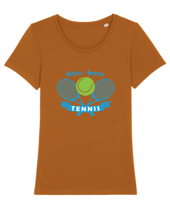 Live Love Tennis Roasted Orange