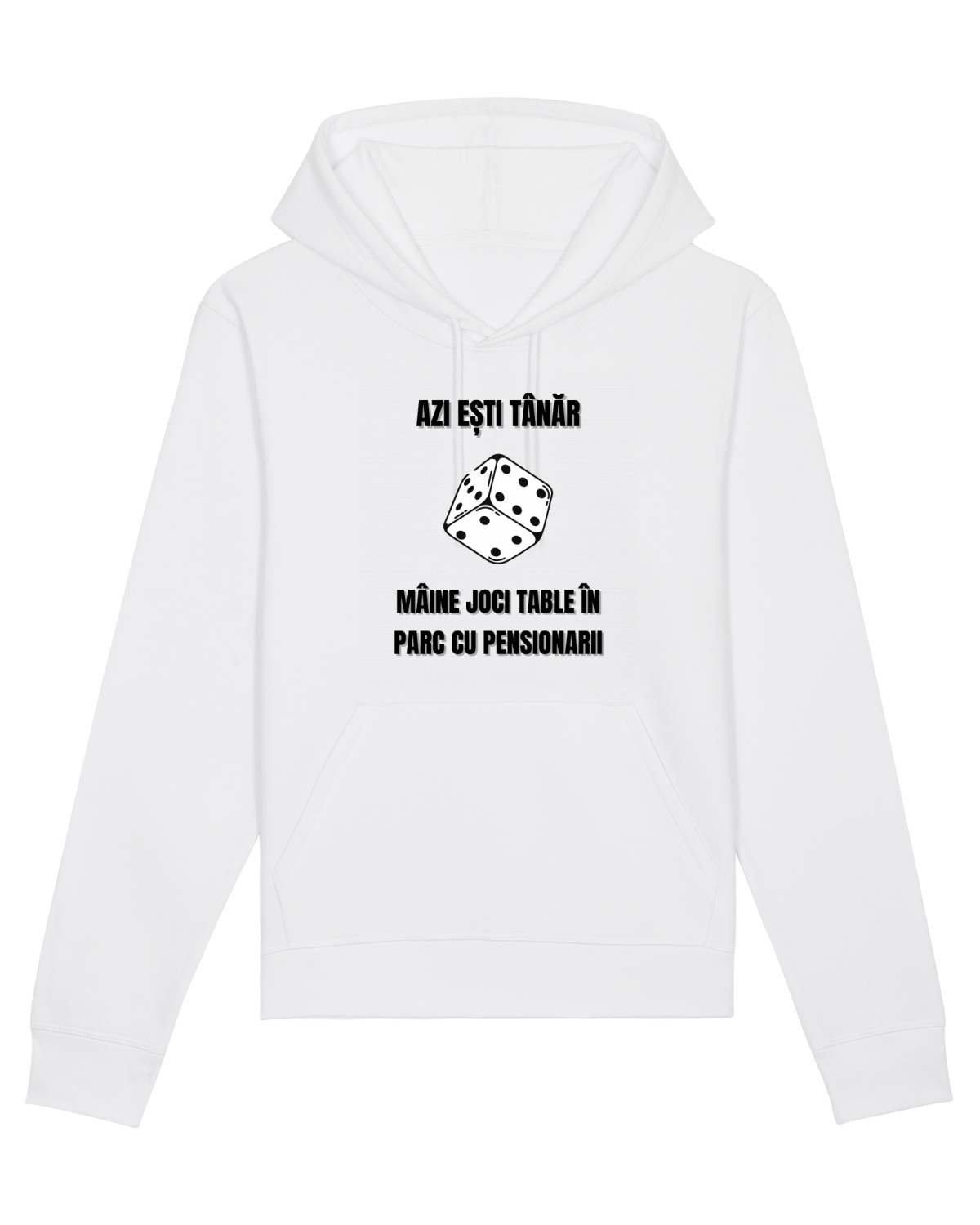 Hanorac Unisex Drummer White