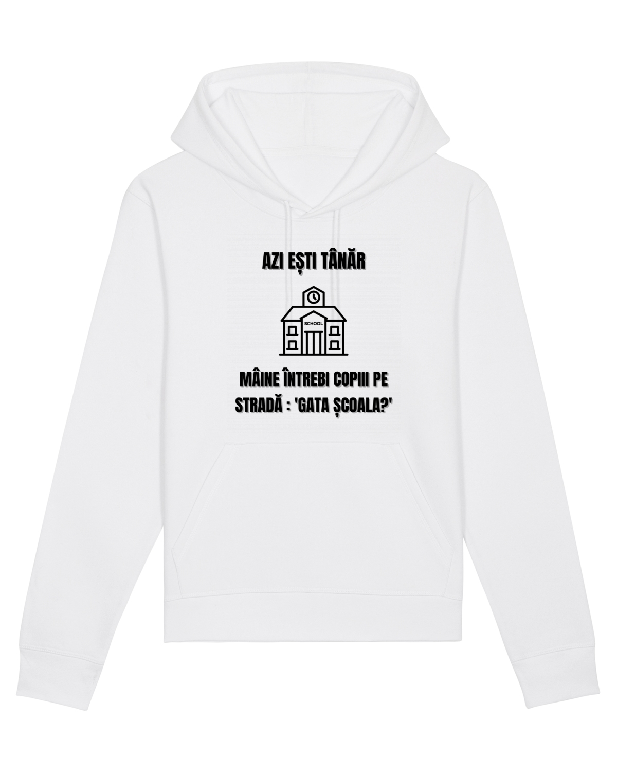 Hanorac Unisex Drummer White