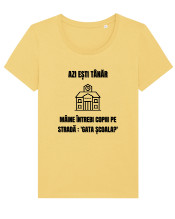 Azi esti tanar maine intrebi copiii de pe strada gata scoala Jojoba