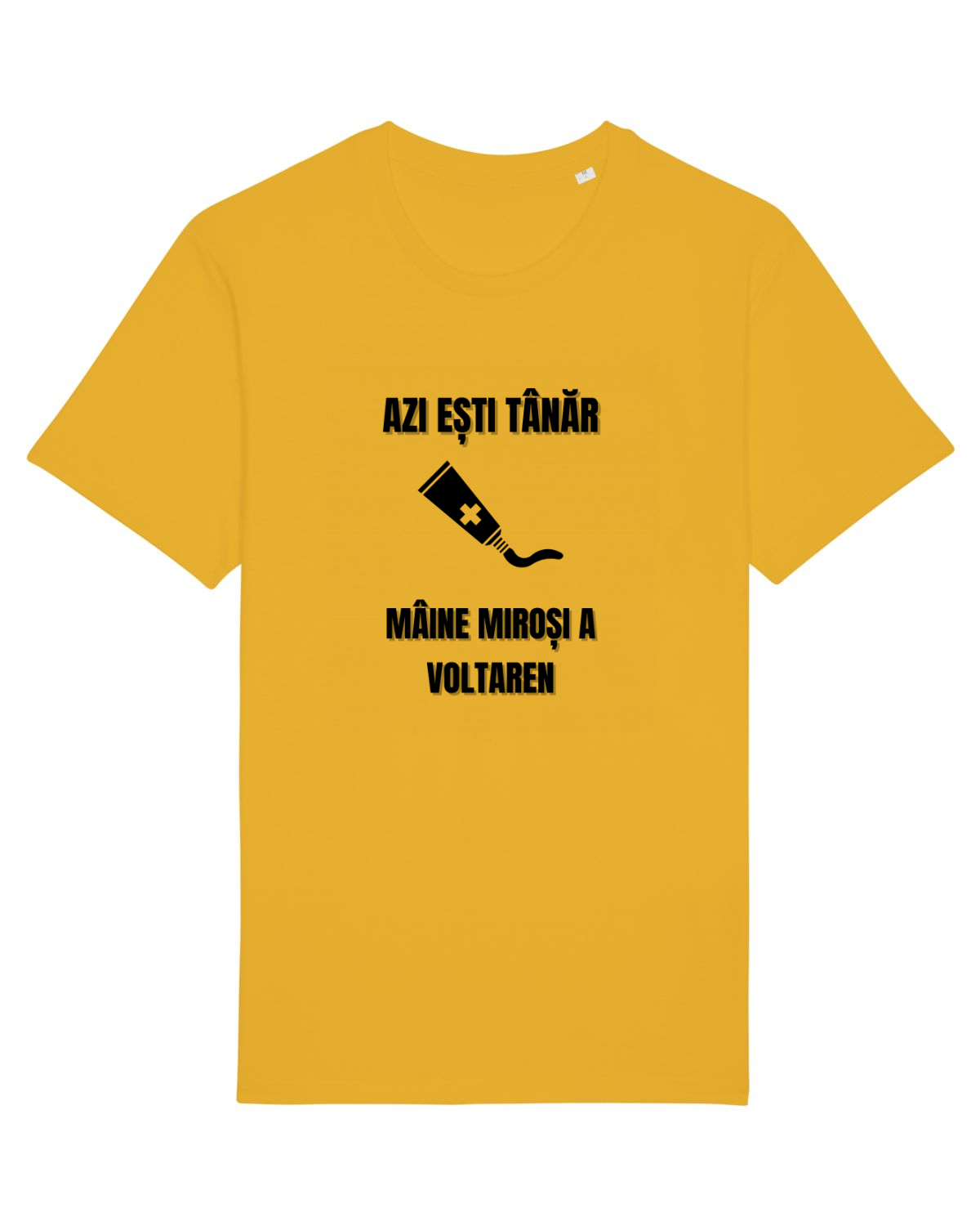 Tricou mânecă scurtă Unisex Rocker Spectra Yellow