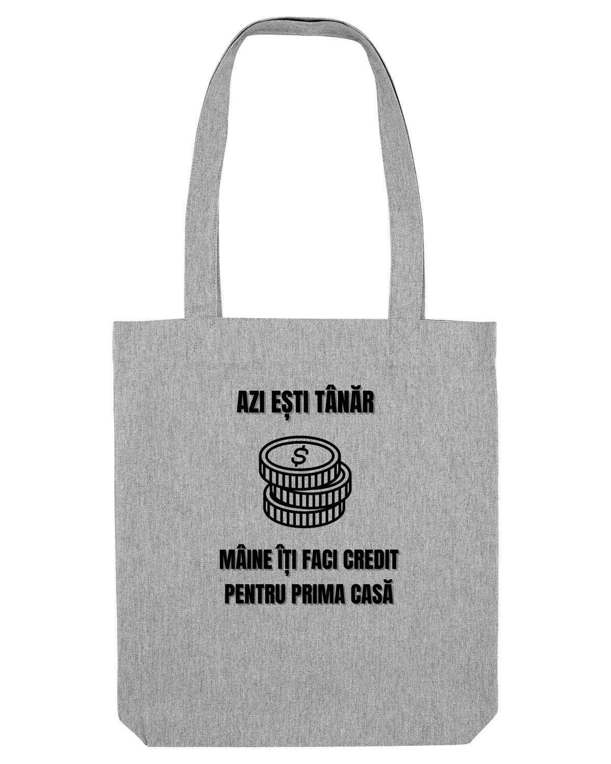 Sacoșă textilă Heather Grey
